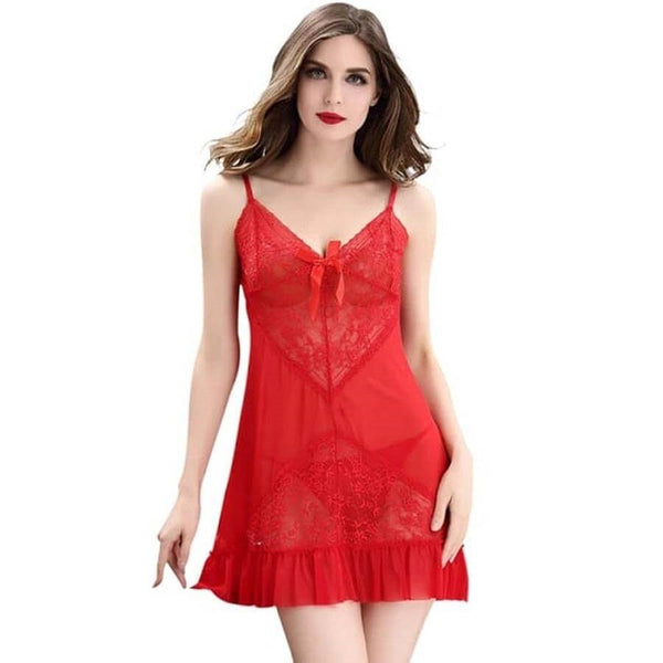 Hot short hot sale nighty dress