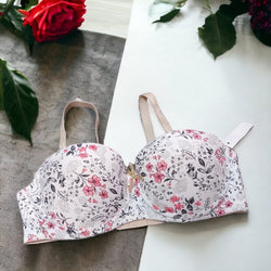 printed padded bra