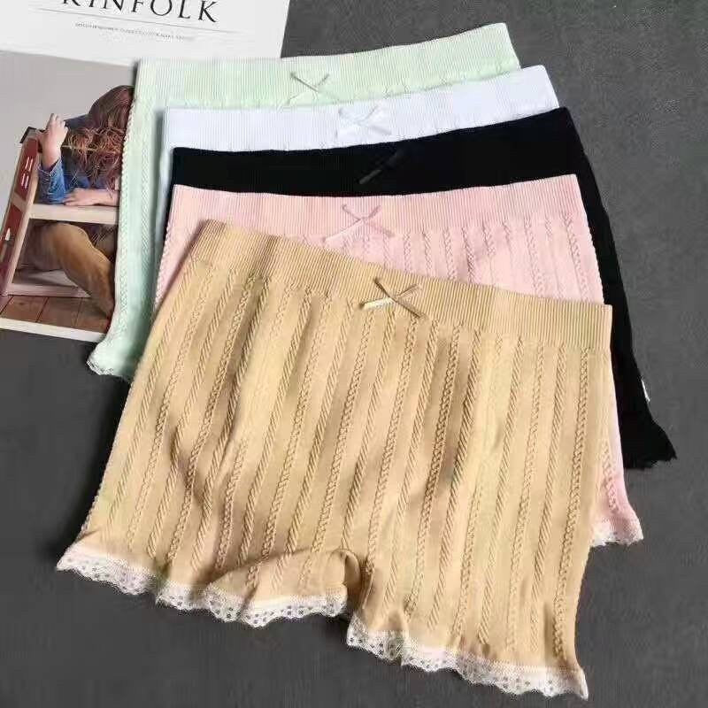 New Safety Shorts Lace Solid Colors