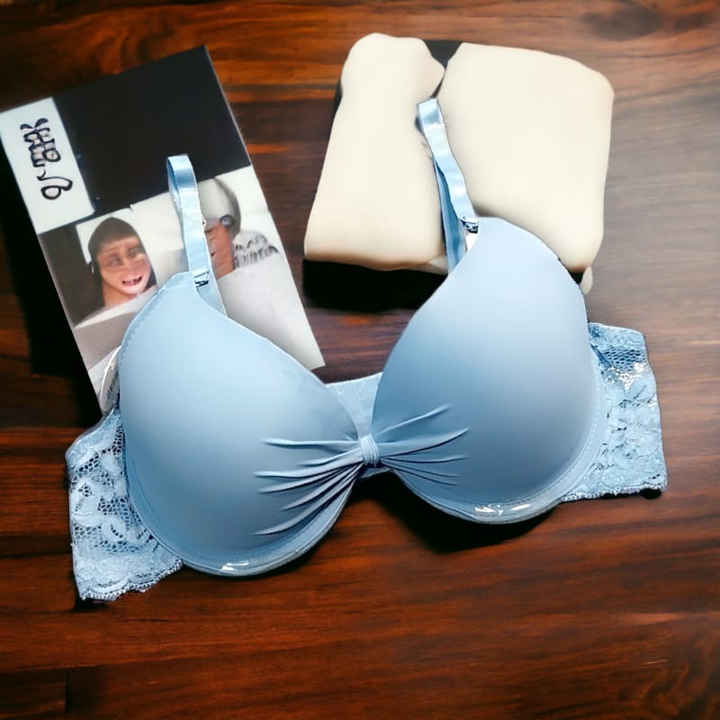 Silky Bow Bra