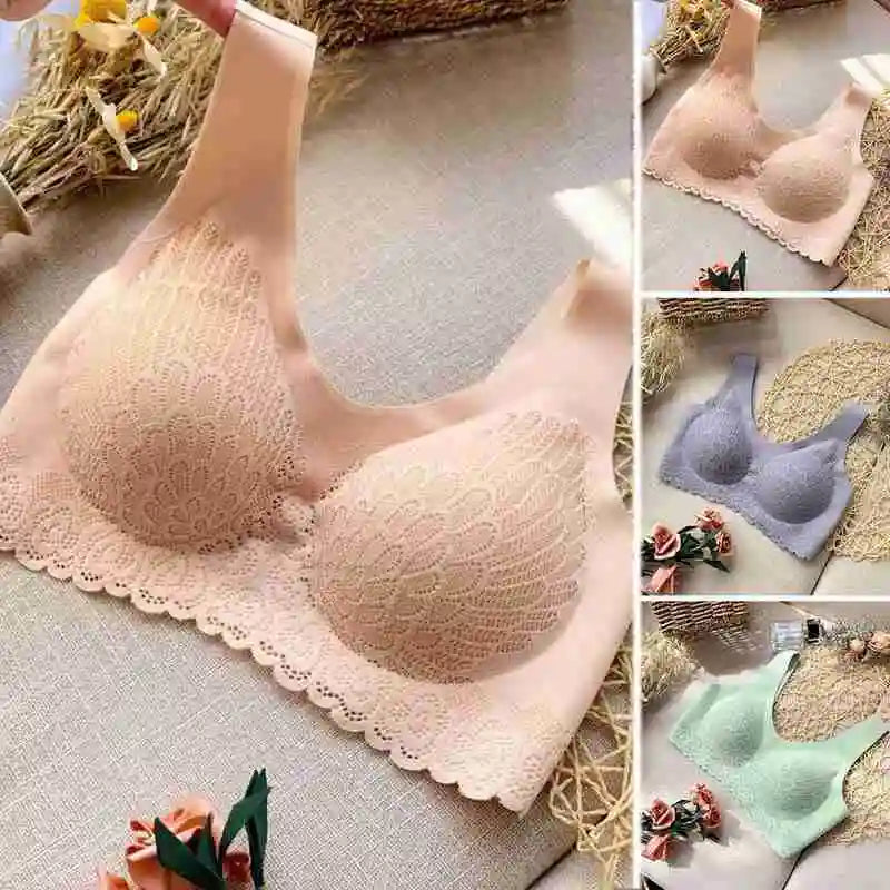 Ice Silk Seamless Beautiful  Bra