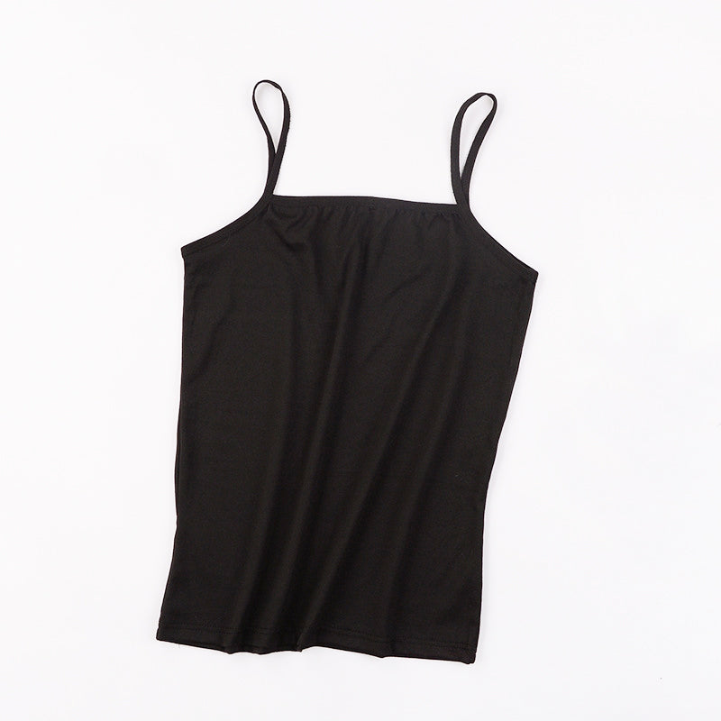Fancy Lace Shameez, Sleeveless Inner wear Soft Tank Top camisole slip for  girls ladies